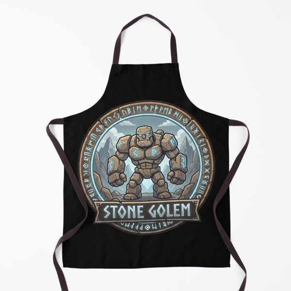 Item preview, Blocky Stone Golem RPG Monster Avatar designed and sold by SignumShop.
