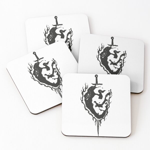 Item preview, Burning Heart- Dark Soul Illustration designed and sold by Ignorante.