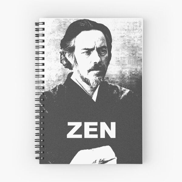 Item preview, Alan Watts • ZEN WHITE • Wake Up !!! • Enlightenment Isn’t Dogma designed and sold by wmxdesign.