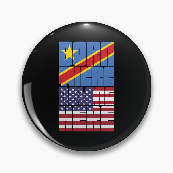 Item preview, Born Congo Belong American designed and sold by FlagX.
