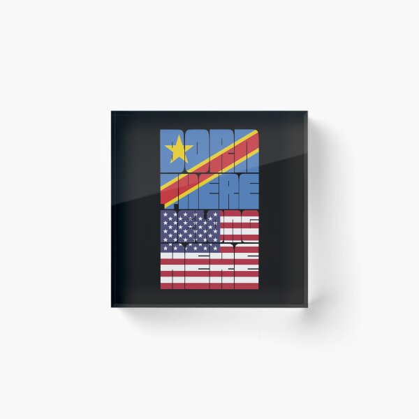 Item preview, Born Congo Belong American designed and sold by FlagX.