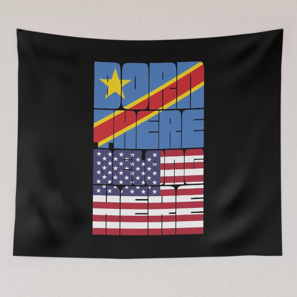 Item preview, Born Congo Belong American designed and sold by FlagX.