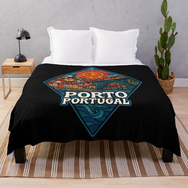 Item preview, Porto Portugal Stained Glass Art Travel designed and sold by TomFrontierArt.