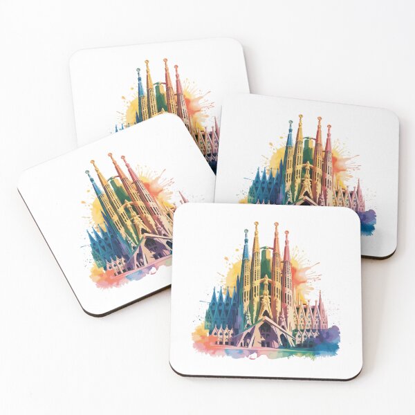 Item preview, Vivid Sagrada: A Prismatic Watercolor Vision designed and sold by desinganddecor.