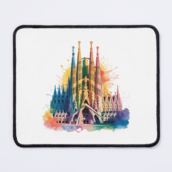 Item preview, Vivid Sagrada: A Prismatic Watercolor Vision designed and sold by desinganddecor.