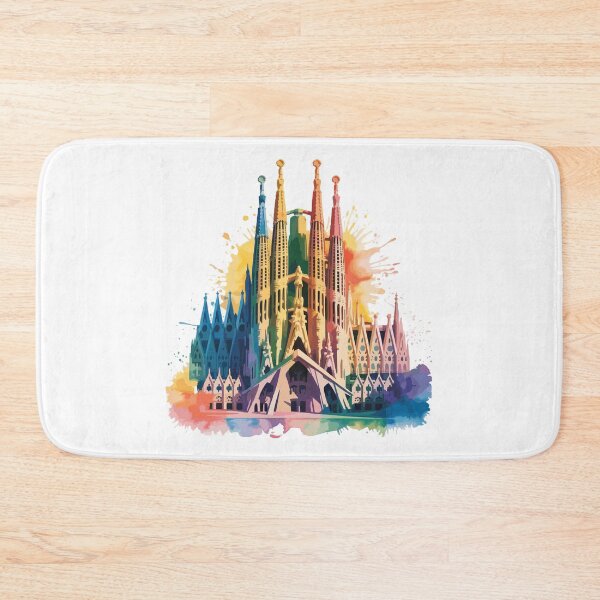 Item preview, Vivid Sagrada: A Prismatic Watercolor Vision designed and sold by desinganddecor.