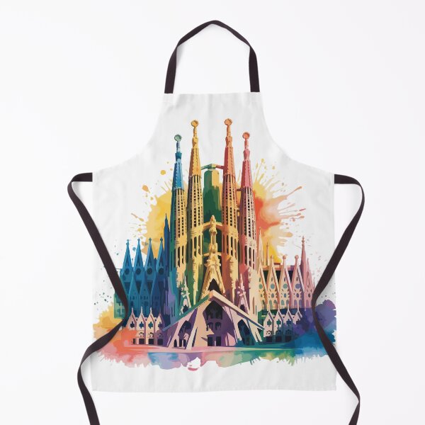 Item preview, Vivid Sagrada: A Prismatic Watercolor Vision designed and sold by desinganddecor.
