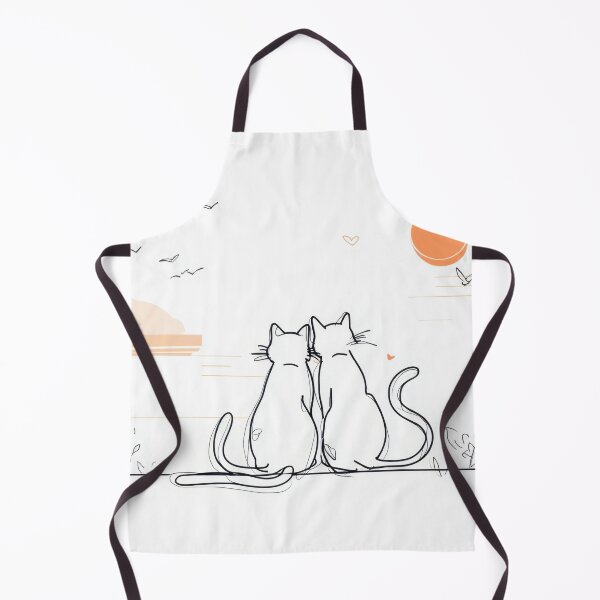 Item preview, Cats watch sunset outdoors designed and sold by anytka.