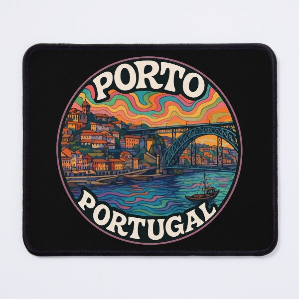 Item preview, Porto Portugal Trippy Art designed and sold by TomFrontierArt.