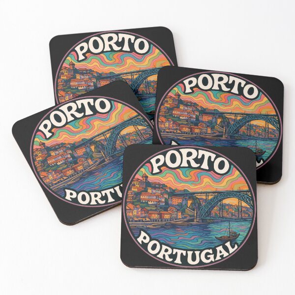 Item preview, Porto Portugal Trippy Art designed and sold by TomFrontierArt.