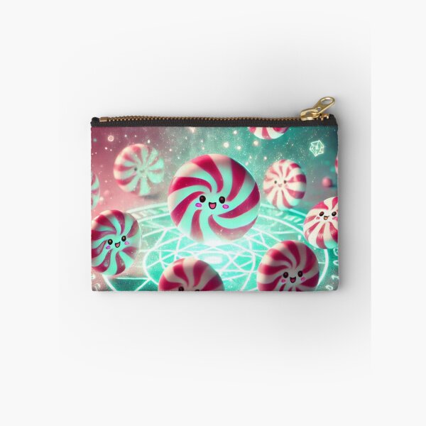 Item preview, Kawaii Peppermint Candy Summoning Circle Pastel 3D designed and sold by ComedyInkFactor.