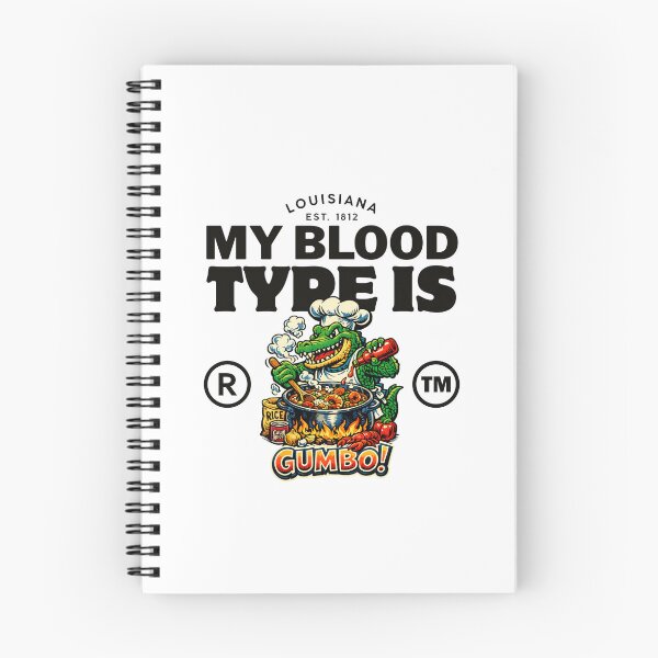 Item preview, Louisiana : my blood type is gumbo designed and sold by Peerless-Prime.