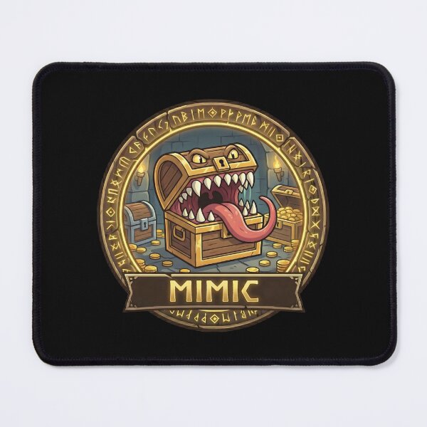 Item preview, Blocky Mimic Chest RPG Monster Avatar designed and sold by SignumShop.