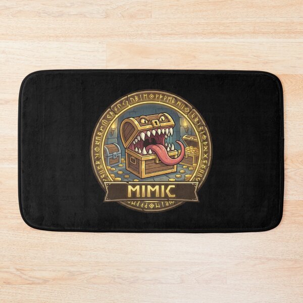 Item preview, Blocky Mimic Chest RPG Monster Avatar designed and sold by SignumShop.