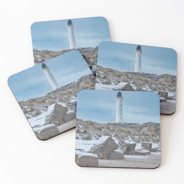 Item preview, Covesea Lighthouse in winter designed and sold by Derren Jones.