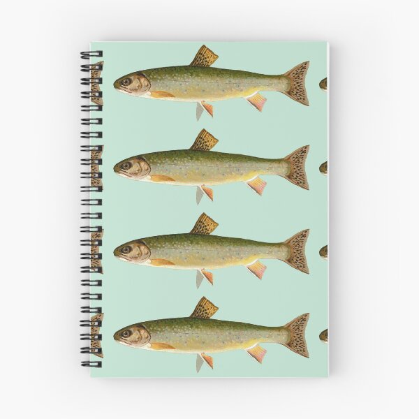 Item preview, Brook Trout Watercolor Colorful Fish Painting Wildlife designed and sold by ArtNatureStore.