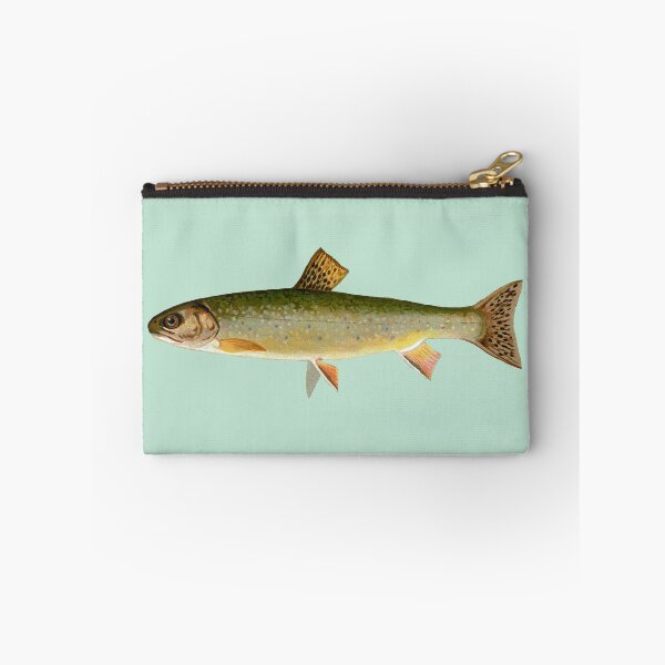 Item preview, Brook Trout Watercolor Colorful Fish Painting Wildlife designed and sold by ArtNatureStore.