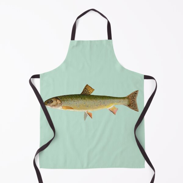 Item preview, Brook Trout Watercolor Colorful Fish Painting Wildlife designed and sold by ArtNatureStore.