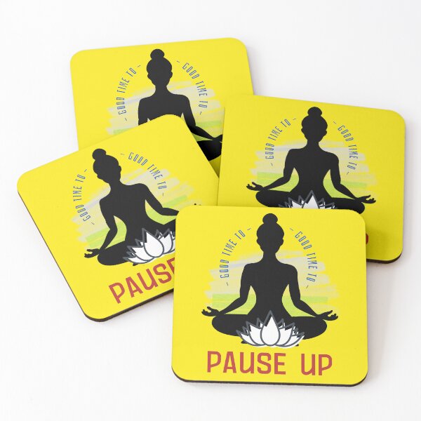 Item preview, PAUSE UP (medytacja / mindfulness) designed and sold by Stylnadruk.