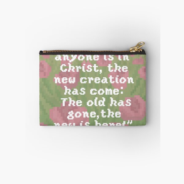 Item preview, 2 Corinthians 5:16 Pixelart designed and sold by TrueVineArt.