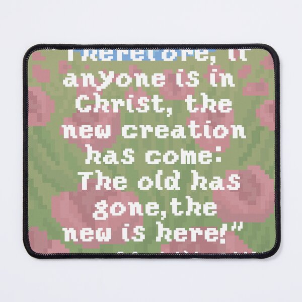Item preview, 2 Corinthians 5:16 Pixelart designed and sold by TrueVineArt.