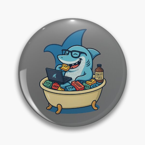 Item preview, Wireshark Snack – Packet Sniffer in Action designed and sold by ChainLogic.