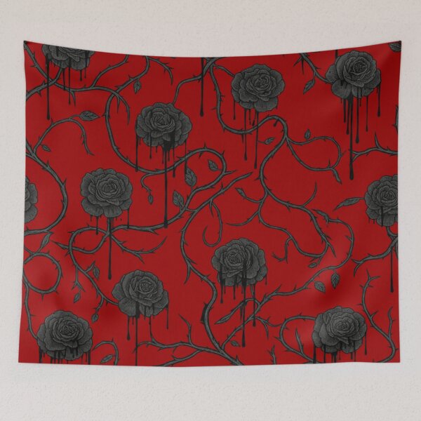 Item preview, Black roses  designed and sold by Roxburylane.