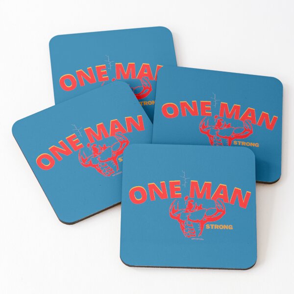 Item preview, One Man Strong - RED - MW Design designed and sold by FloStateDesigns.