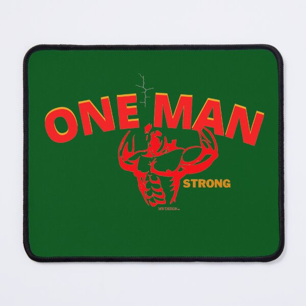 Item preview, One Man Strong - RED - MW Design designed and sold by FloStateDesigns.