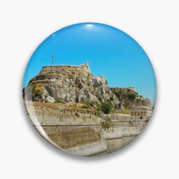 Item preview, Picturesque view of Old Fortress Paleo Frourio. Kerkyra Sity, Corfu island. designed and sold by IaroslavB.