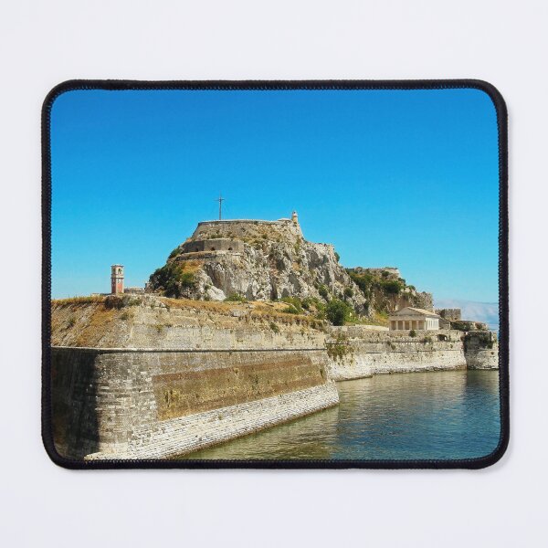 Item preview, Picturesque view of Old Fortress Paleo Frourio. Kerkyra Sity, Corfu island. designed and sold by IaroslavB.