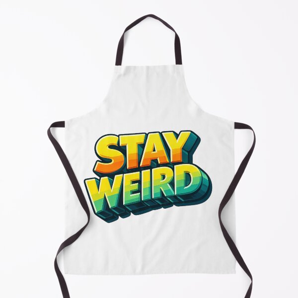 Item preview, Stay Weird Colorful Typography Quote Design designed and sold by IRON WINGS /USAF.