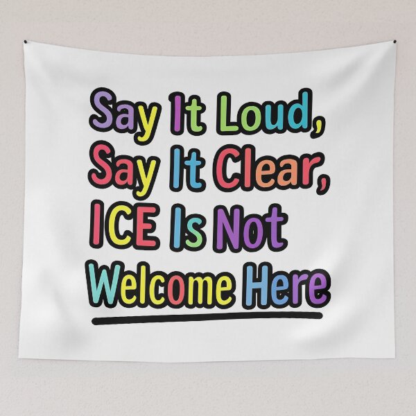 Item preview, anti ice say it loud say it clear ice is not welecome here  designed and sold by Uglyandcute.