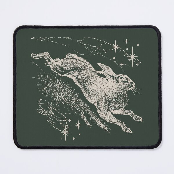 Item preview, Hare in a field of stars designed and sold by Mad March Hares.