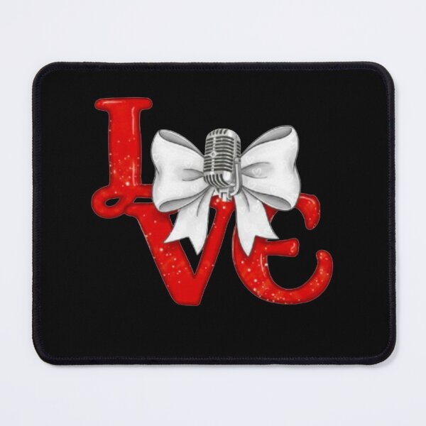 Item preview, Life Filled With Love Red Glitter Microphone designed and sold by Modavedrake.