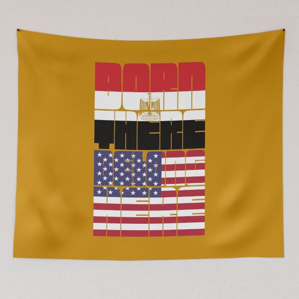 Item preview, Born Egypt Belong American designed and sold by FlagX.