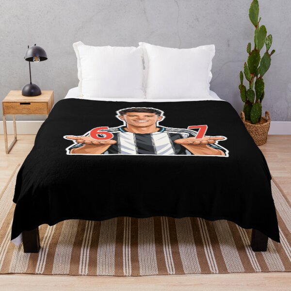 Item preview, Lewis Miley Six Seven Celebration T-Shirt | Newcastle United Toon Army designed and sold by Magpie Kit.