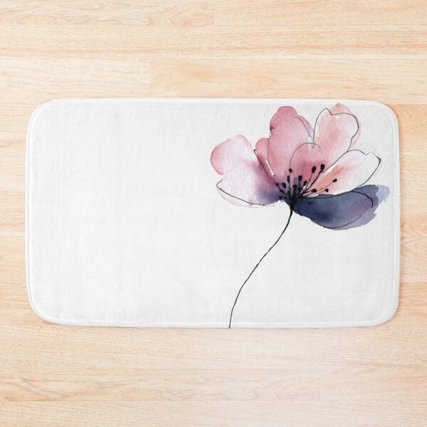 Item preview, Simple flower with watercolor design designed and sold by anytka.