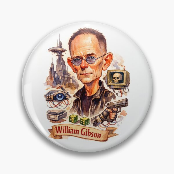 Item preview, William Gibson designed and sold by Sarcastic designs.