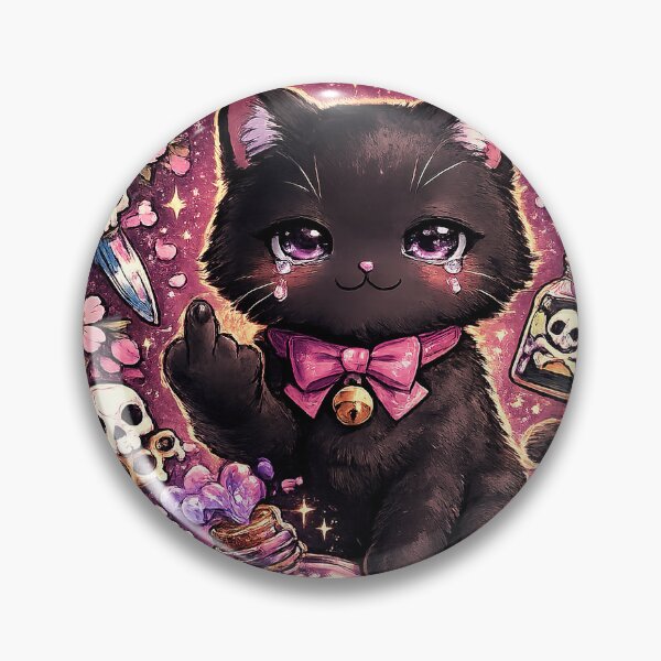 Item preview, 人生つまんねぇ – Cute Anime Cat (Life Is Boring) designed and sold by RK - Shop.