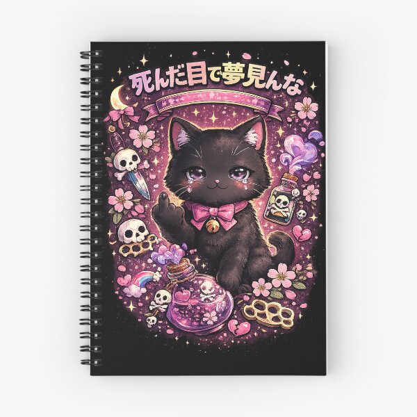 Item preview, 人生つまんねぇ – Cute Anime Cat (Life Is Boring) designed and sold by RK - Shop.
