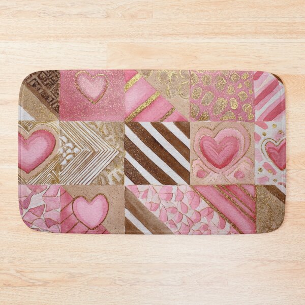 Item preview, Colorful patterned hearts designed and sold by anytka.