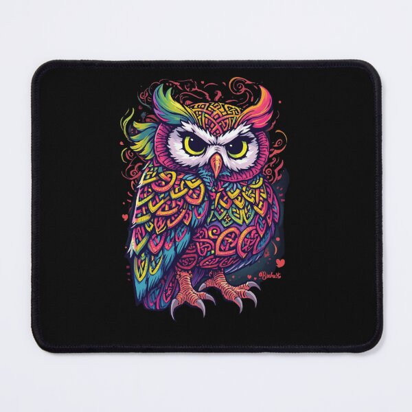 Item preview, Celtic Owl Wisdom Spirit Animal Graphic Tee for Nature Lovers designed and sold by Martysstore.