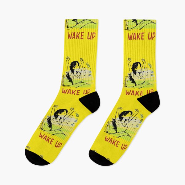 Item preview, Wake Up – Good Time to Rise designed and sold by Stylnadruk.