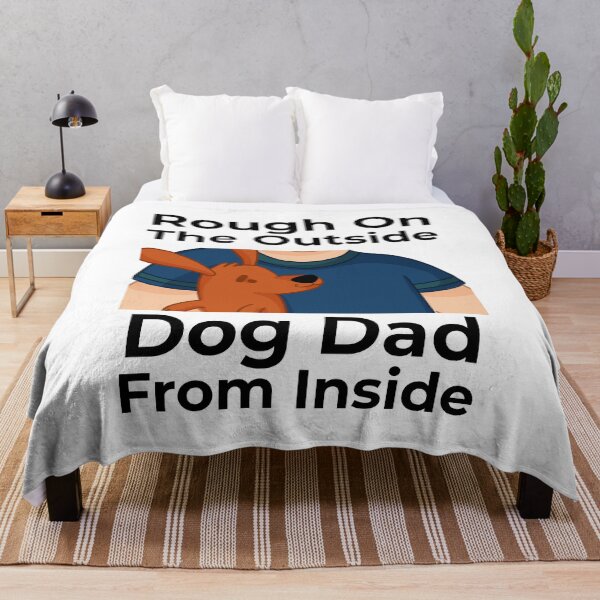 Item preview, Rough on the Outside Dog Dad Inside designed and sold by FWAHAB.
