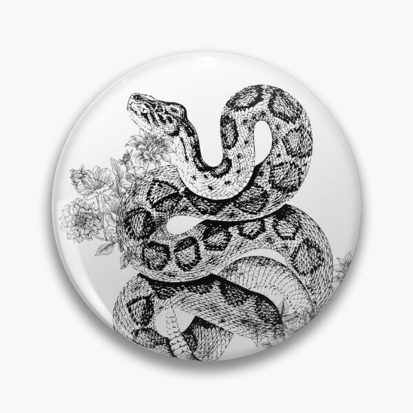 Item preview, The Flower Snake designed and sold by Mad March Hares.