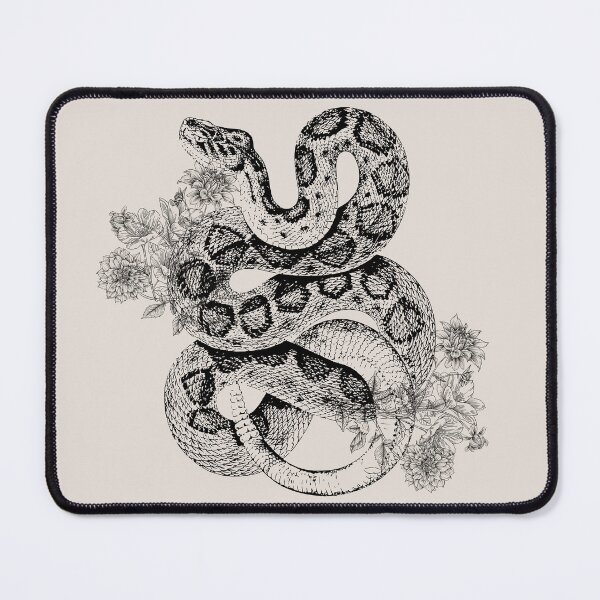 Item preview, The Flower Snake designed and sold by Mad March Hares.