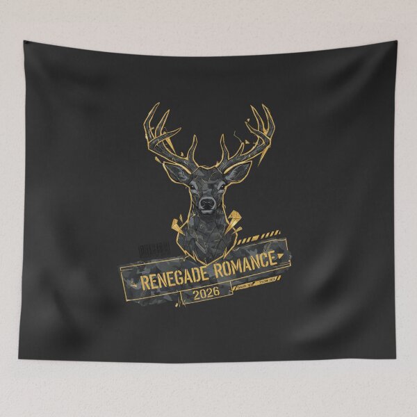 Item preview, Renegade Romance 2026 | Dark Camo Deer Valentine PNG - Luxury Streetwear Style - Edgy Valentine's Day Design for Men & Women designed and sold by MojNetSerwis WWK.