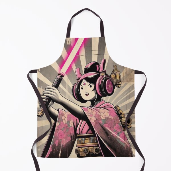 Item preview, “Bubblegum Blade: The Algorithm Wears Pink” designed and sold by Print Fiction.