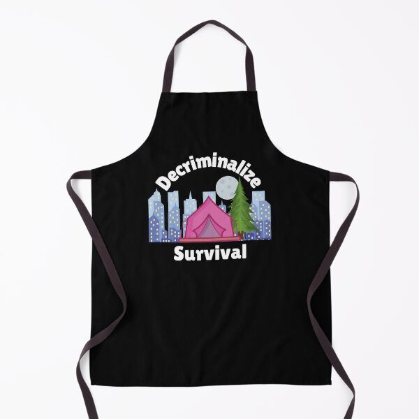 Item preview, Decriminalize Survival - Tent and Tree In the City designed and sold by WigOutlet.